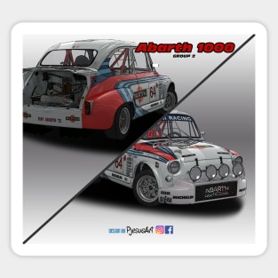 Abarth 1000 Group 2 Sticker